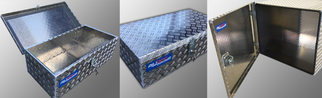 Aufbewahrungsboxen aus Aluminium